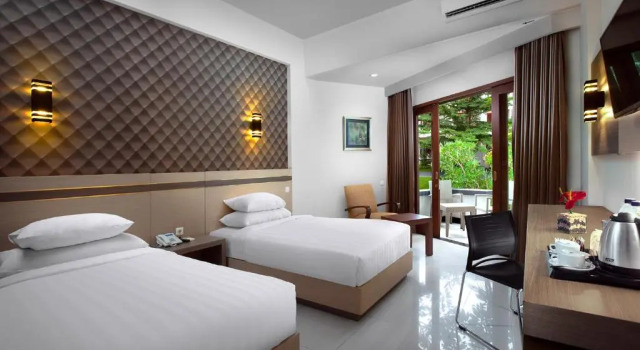 Двухместный номер Standard с красивым видом из окна Lombok Raya Hotel