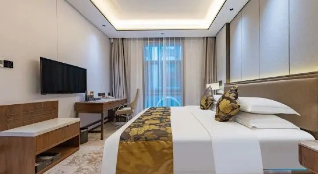 Двухместный люкс Deluxe Yichang Taohualing Hotel