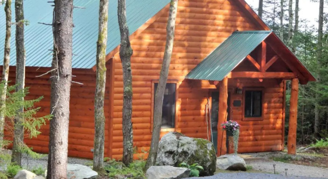 Номер Standard с видом на горы Robert Frost Mountain Cabins