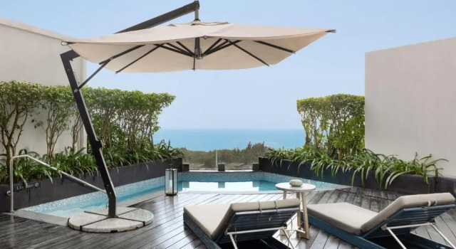 Двухместный номер Pool Deluxe с видом на океан Rosewood Sanya