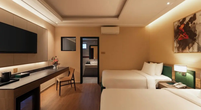 Двухместный номер Deluxe NiK Hotel Thi Sach