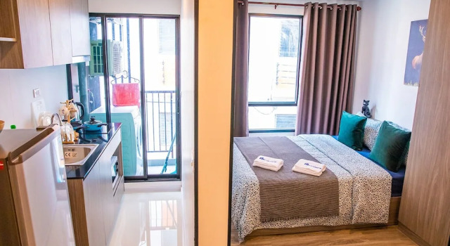 Apartment 450m from BTS with Sky Pool - bkbloft6, Réserver Appartement Samut Prakan Samut Prakan Province