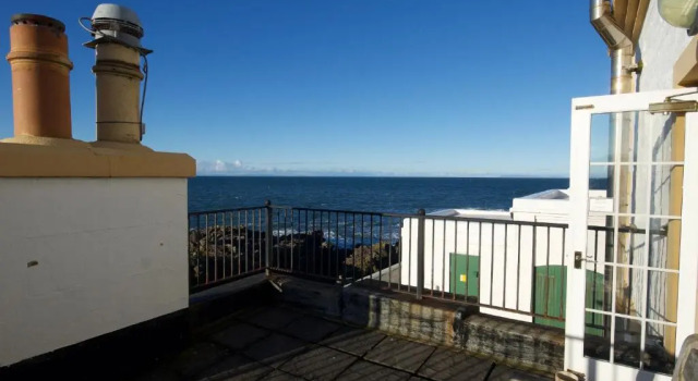 Двухместный номер Deluxe с балконом Corsewall Lighthouse Hotel