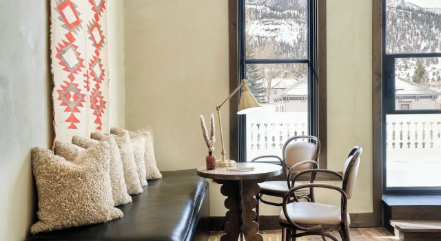 Люкс с балконом Western Hotel Ouray