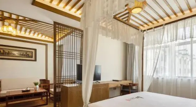 Люкс Deluxe WuYuan Baiyishancheng Painted Scenery Boutique Homestay