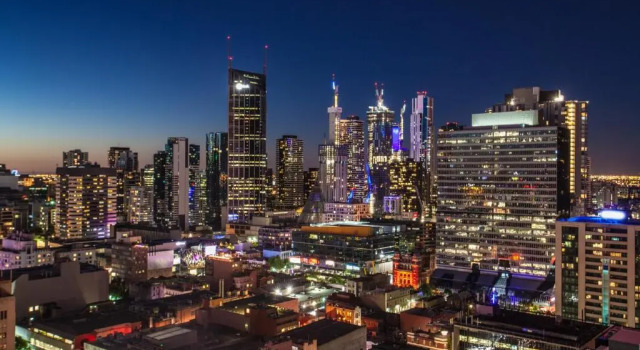 Апартаменты Deluxe с 2 комнатами Citadines on Bourke Melbourne