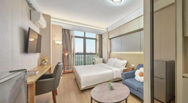 Nanjing Lumuli Business Hotel Apartment (Yuhua Living Room Tianlongsi Subway Station), Prenota Appartamento Hotel a Jiangsu con parcheggio, Parcheggio