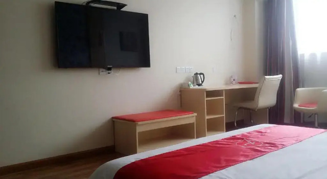 Двухместный номер Standard Thank Inn Chain Hotel Jiangsu Yangzhou Jiangdu District Daqiao Town