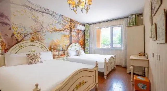 Люкс Beijing Yuanzhu Xiaoshe Villa