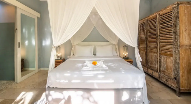 Trendy 3br Private Villa Seminyak, Rezervovat Vila Chaty v Bali, Chalupa