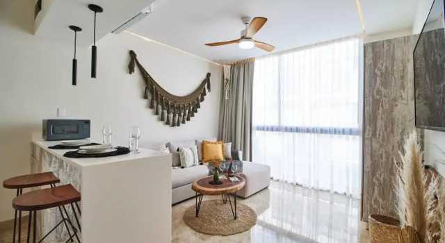 Modern and Boho 1BD/1 BR + Private Plunge Pool, Rezervasyon Otel Tulum havuzlu oteller, Yüzme Havuzu