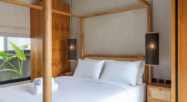 Nanna Villa Unit 1 by Betterplace, Rezerwuj Willa Domki letniskowe w Bali, Domek