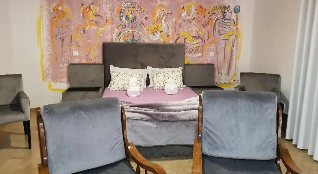 Двухместный номер Standard с балконом и с видом на бассейн Gojim Casa Rural