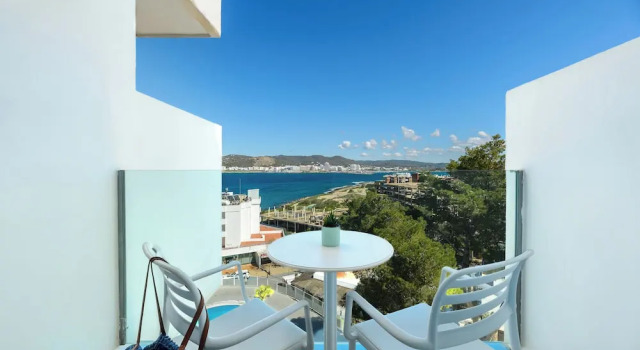 Одноместный номер Standard с балконом и с видом на море Apartamentos Vibra Riviera