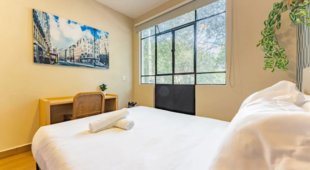 Люкс Comfort с видом на город Casa Danubio Reforma by VH