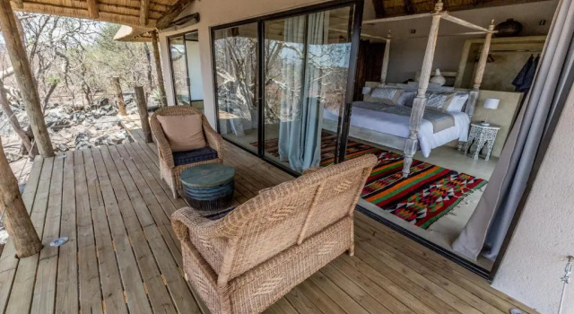 Бунгало The Wild Blue Lodge SAFARI & SPA