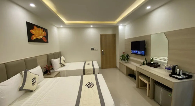 Семейный номер Standard c 1 комнатой NB Hoang Gia 1 Hotel