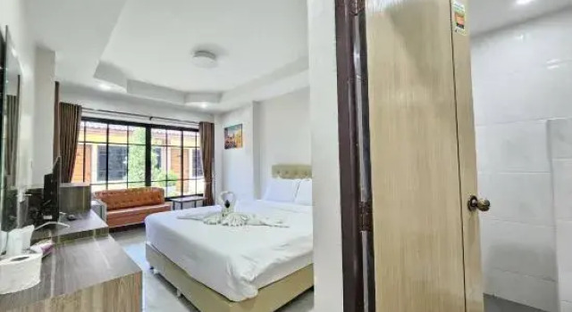 Одноместный люкс с видом на сад Cottage Pine Rayong
