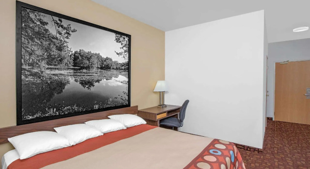 Standard Kahden hengen huone Super 8 by Wyndham Three Rivers