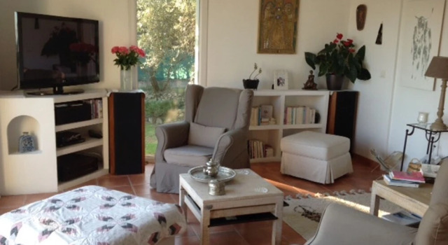 Villa With 3 Bedrooms in Tourrettes, With Private Pool, Furnished Gard, Забронировать Вилла Туррет Холмы Файанс