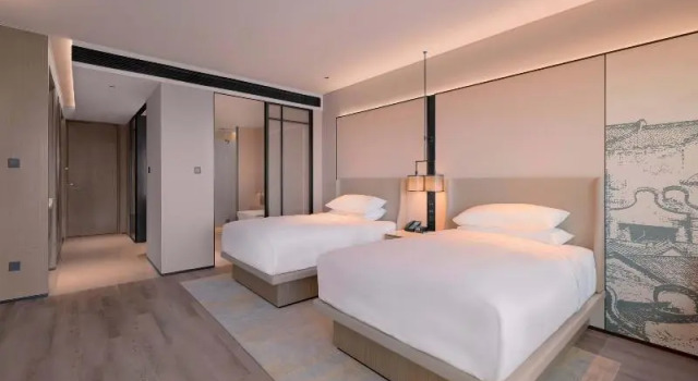 Номер Deluxe Shantou Marriott Hotel