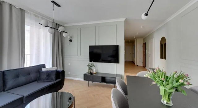 Апартаменты с 3 комнатами Blue Mandarin Apartments - Szafarnia