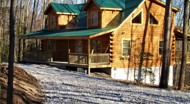 Коттедж с 3 комнатами Country Road Cabins