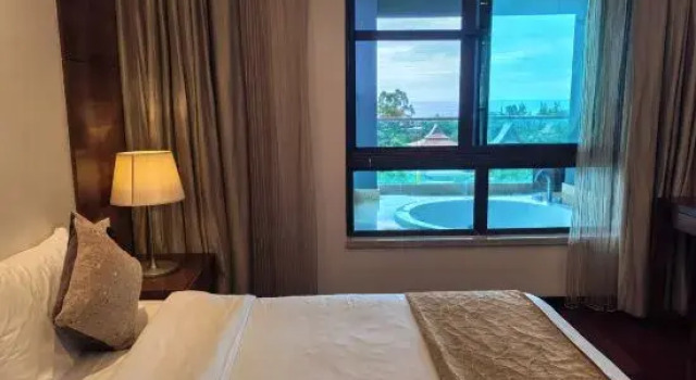 Люкс с 2 комнатами seafront Qingshui Bay Mandao Seaview Holiday Hotel