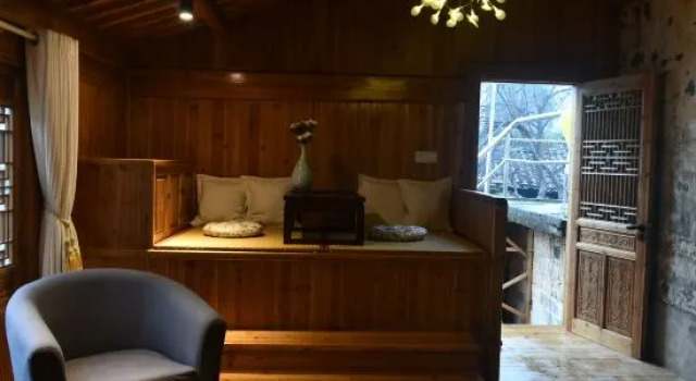 Семейный номер Standard с красивым видом из окна Nanping Banta Mountain House