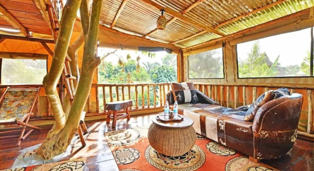 Deluxe suite avec balcon Malakai Eco Lodge