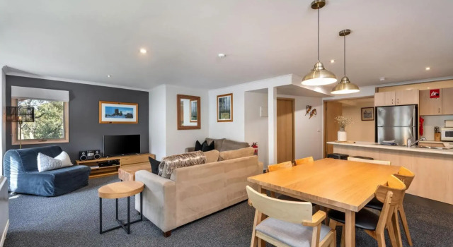 Lhotsky 1 Bedroom apartment with secluded outlook and onsite parking, Забронировать Апартаменты/квартира Апартаменты Тредбо, рядом с Лыжный подъемник Kosciusko Express, Апартаменты/квартира
