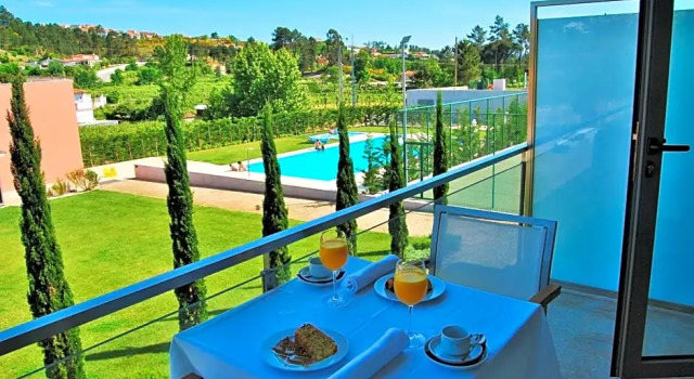 Двухместный номер Standard с видом на бассейн Hotel Rural Quinta Da Cruz