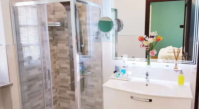 Двухместный номер Deluxe с видом на сад Villa Bellavista Alba, B&B