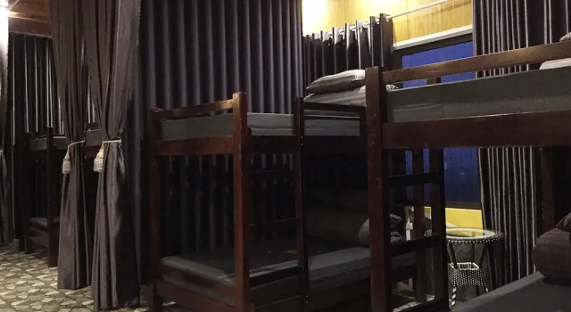 Кровать в общем номере Scenic Views Farmstay & Hostel