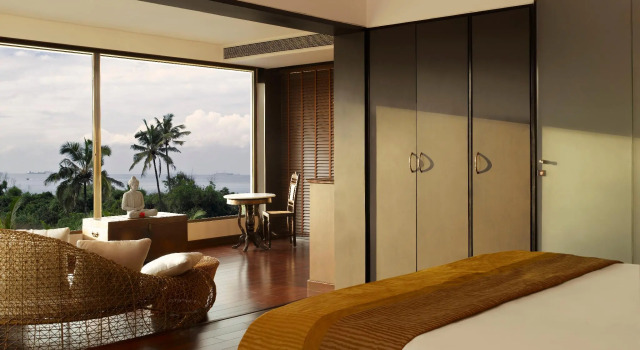 Люкс с видом на море O Hotel Goa, Candolim Beach