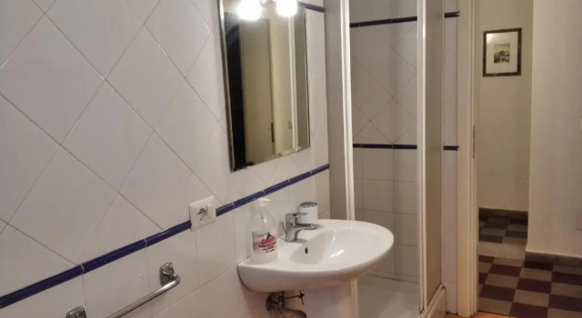 Bett im Wohnheim Le Coccole
