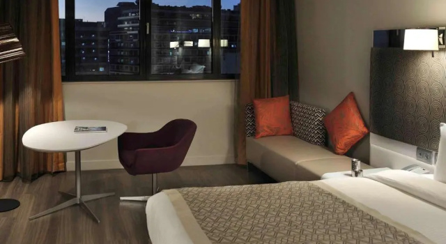 Superior Casal quarto com vista para a cidade Pullman Dakar Teranga