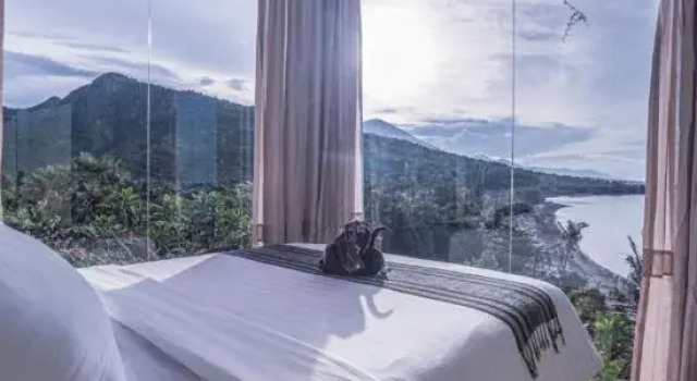 Люкс Waenis Sunset View Hotel and Restaurant, Amed, Bali