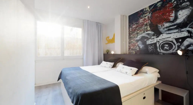 Двухместный номер с балконом Free Hostels Barcelona