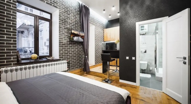 Студия Апартаменты KievApts, ул. Пушкинская, 10
