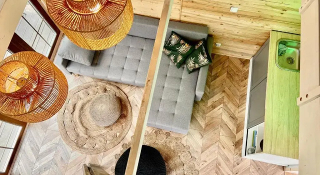 Коттедж Na Skraju Lasu Domek na Drzewie & Glamping