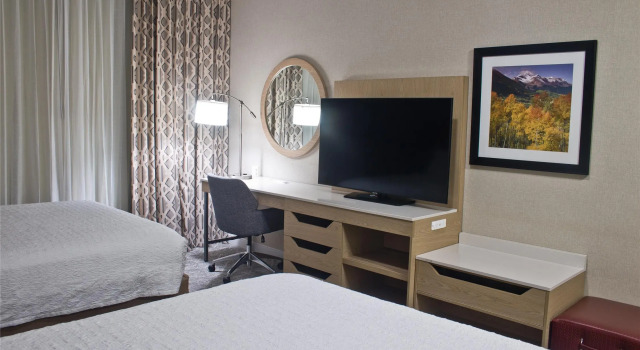 Четырёхместный номер Standard Hampton Inn & Suites Denver-Speer Boulevard