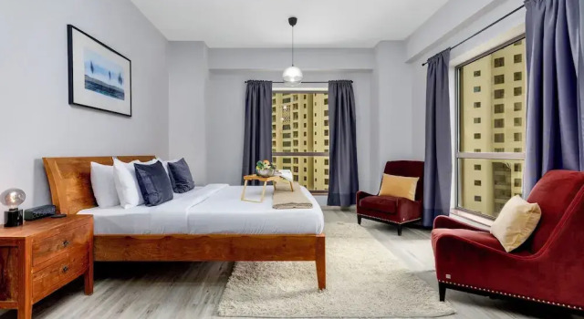 Maison Privee -Serene & Luxury Retreat in the Heart of JBR Beach, Забронировать Апартаменты/квартира Апартаменты Эмирата Дубая, рядом с Dubai Marina Yacht Club, Апартаменты/квартира