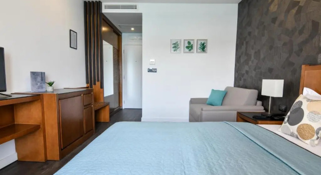 Двухместный номер Standard с видом на море Hotel Perla