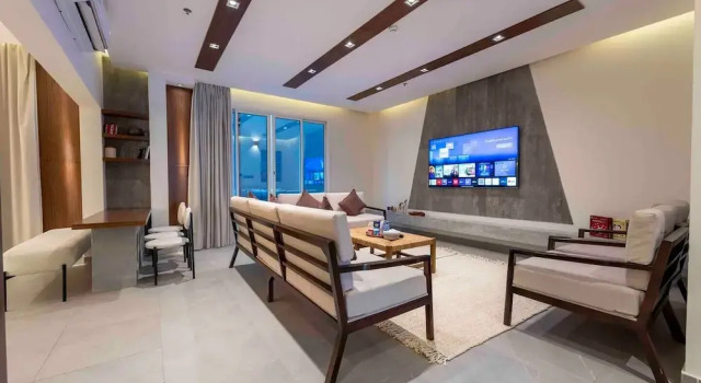 Luxury Apartment in Alwadi, Buchen Sie Ferienwohnung Riad 