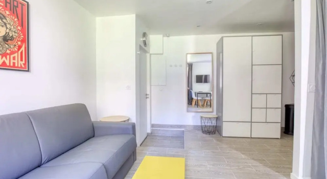 Magnificent studio near the canal de l'Ourcq