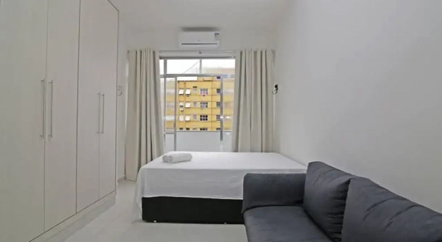 Rio Rentals 021- C066 Studio com maquina de lavar em Copacabana