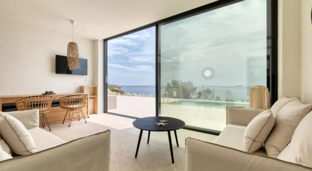 Вилла Deluxe S CAVE VILLAS SEASIDE KARYSTOS