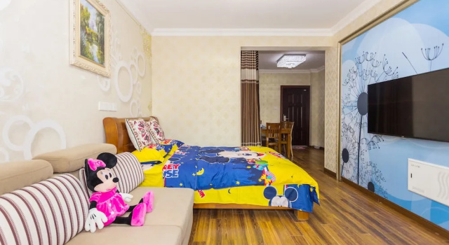 Апартаменты с 3 комнатами Mickey Wonderful Apartment