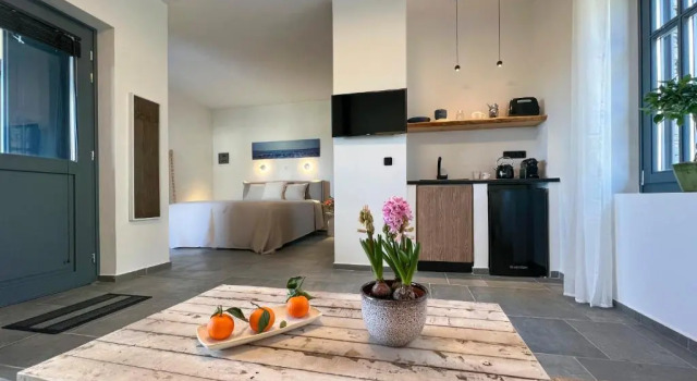 Студия с видом на океан IONISO Boutique Hotel